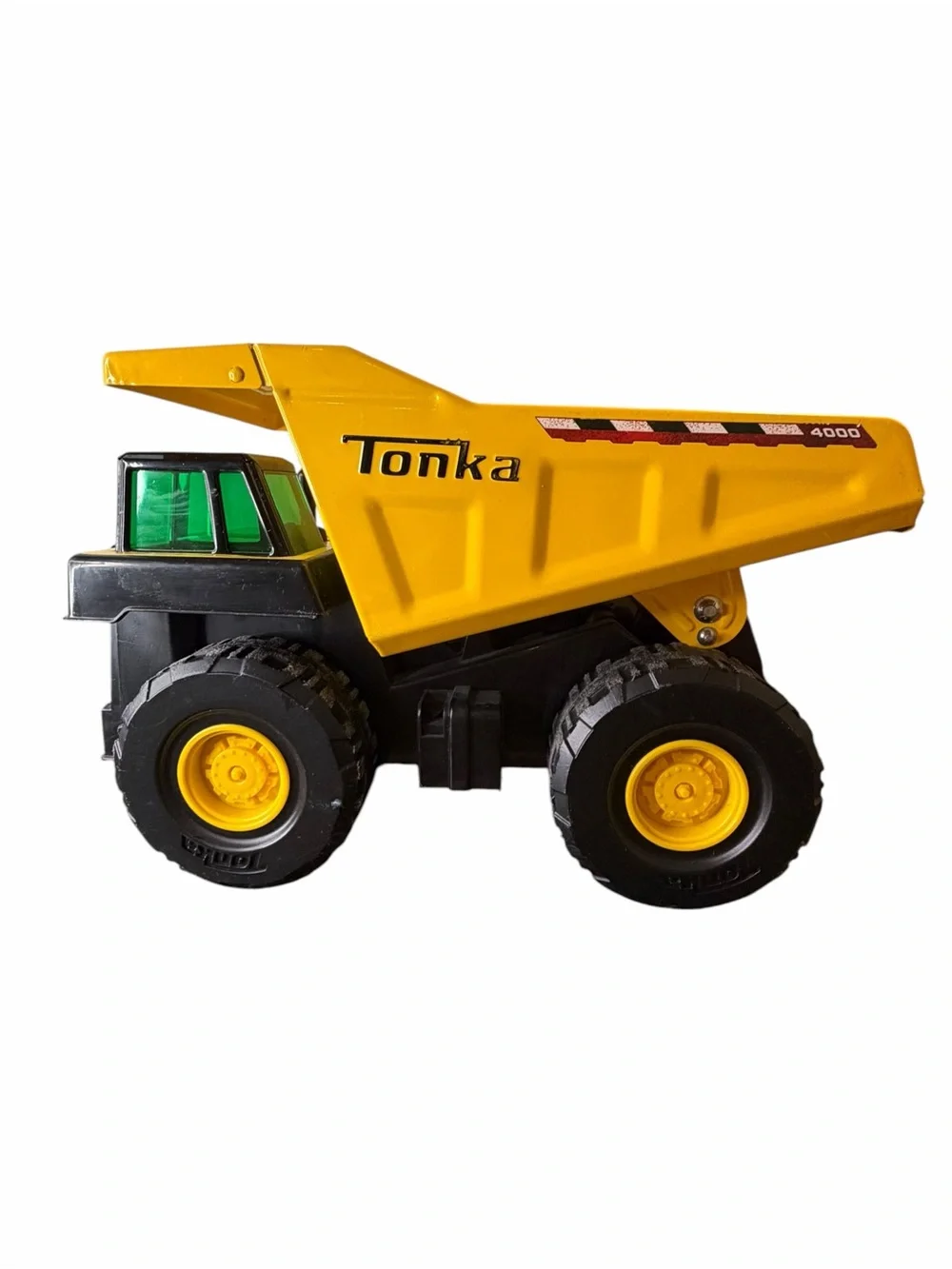 Tonka 4000 Yellow Dump Truck Large Toy Construction Vehicle 14”